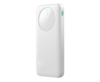 JoyRoom Powerbank 10000mAh 2.4A 2x USB-A 1x USB-C JR-PBF12 biały - 1287639 - zdjęcie 1
